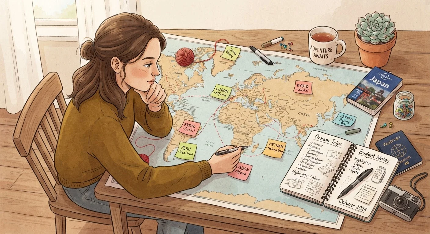 Choosing a Destination When You Have No Idea Where to Go