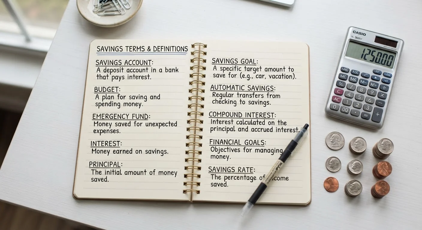 Common Savings Terms Decoded: A Plain-Language Reference