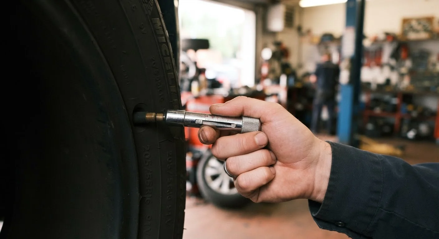 How to Check Your Tyre Pressure — and Why the Number on the Tyre Sidewall Isn't the Right One