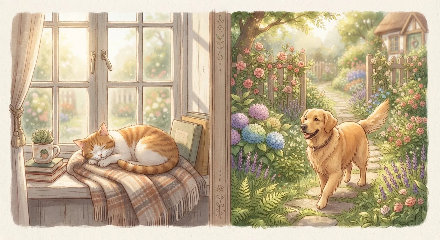 Indoor vs Outdoor Pets: Weighing the Health Trade-Offs