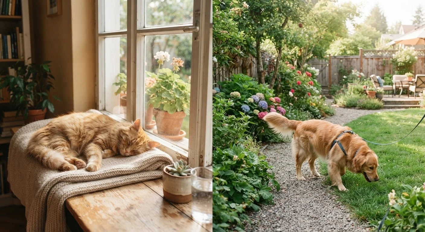 Indoor vs. Outdoor Pets: Weighing the Lifestyle Trade-Offs