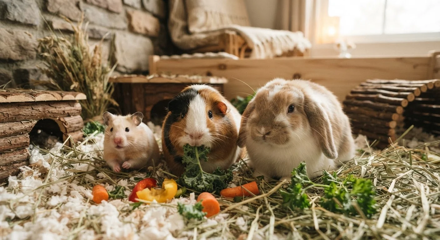 Keeping Small Pets: What Hamsters, Guinea Pigs, and Rabbits Actually Need