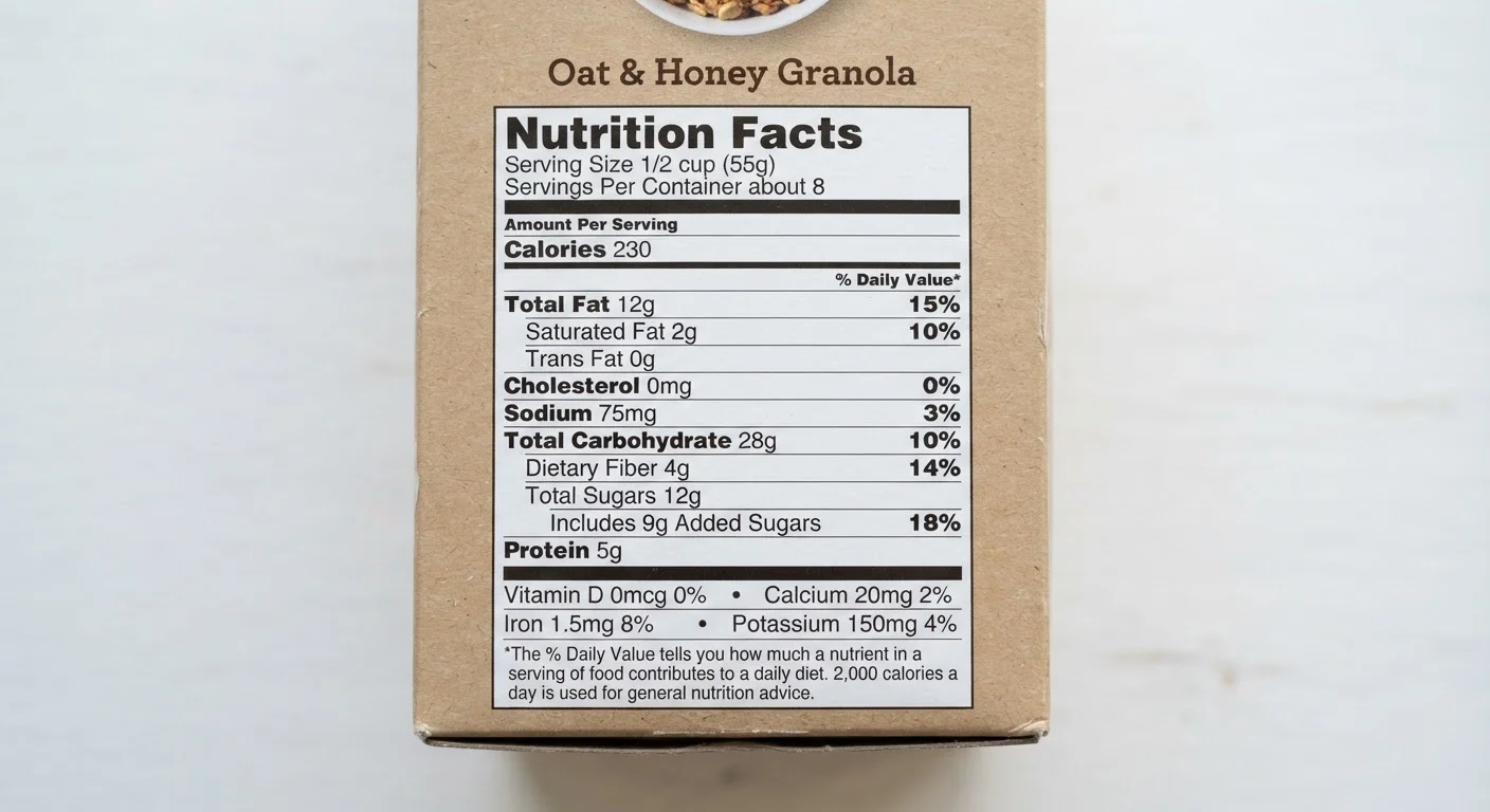 Reading a Nutrition Label Without Getting Lost