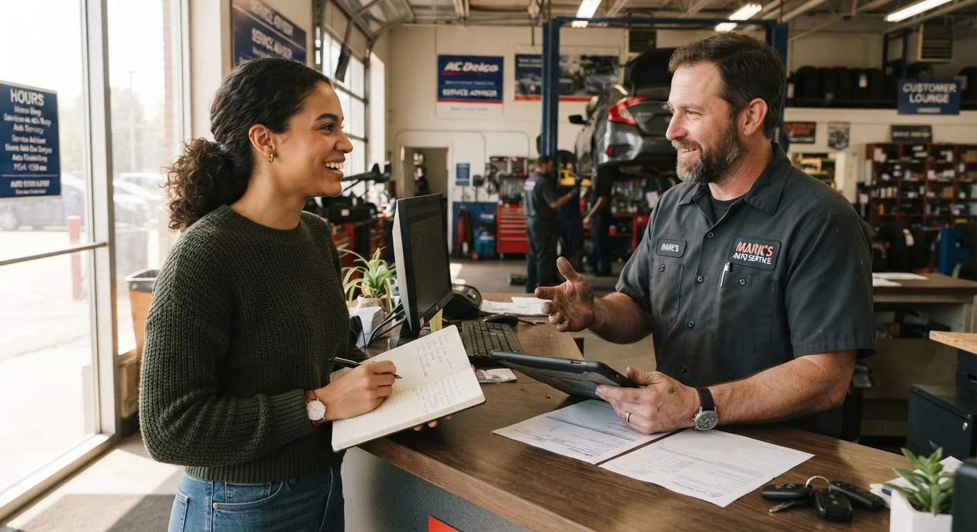 Talking to a Mechanic With Confidence: What to Ask, What to Write Down, and When to Get a Second Opinion