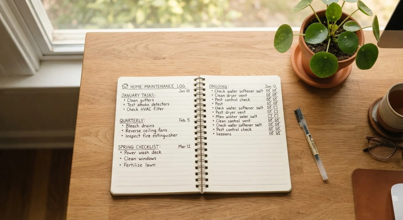 The Case for a Simple Home Maintenance Log (and How to Start One)