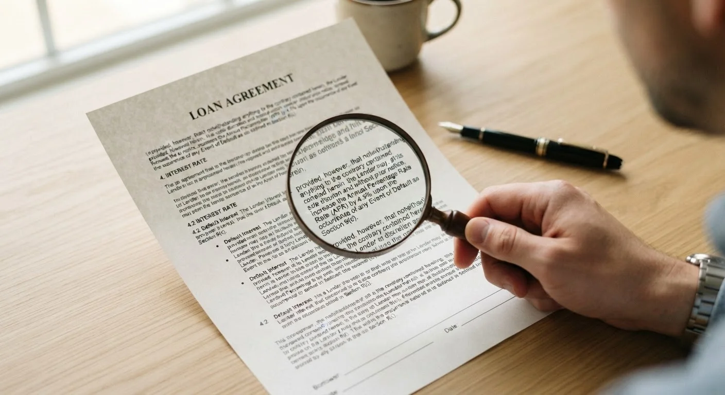 The Hidden Costs Built Into Loan Agreements