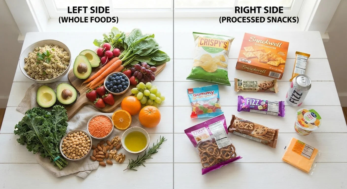 Whole Foods vs. Processed Foods: What the Difference Really Means